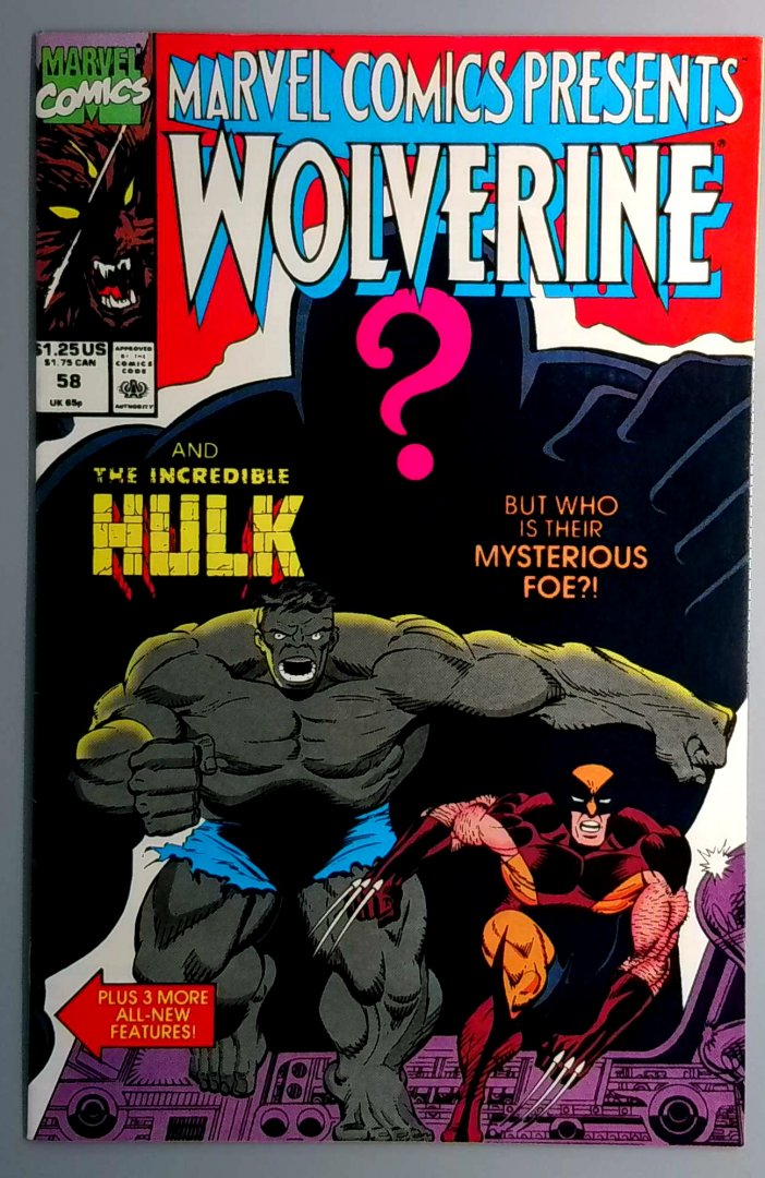 Marvel Comics Presents #58 VF Marvel 1990