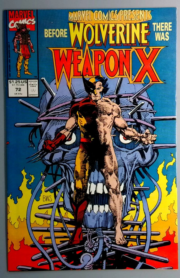 Marvel Comics Presents #72 VF/NM 1st Weapon X Story Direct Edition Marvel 1991