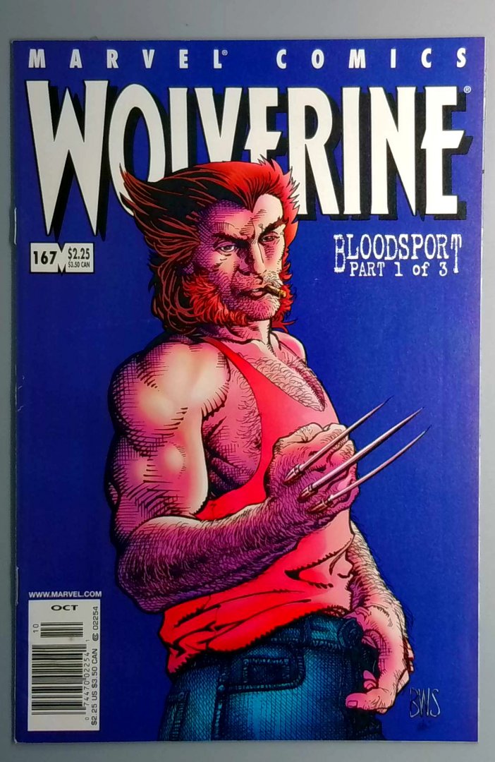 Wolverine #167 VF- Marvel Comics