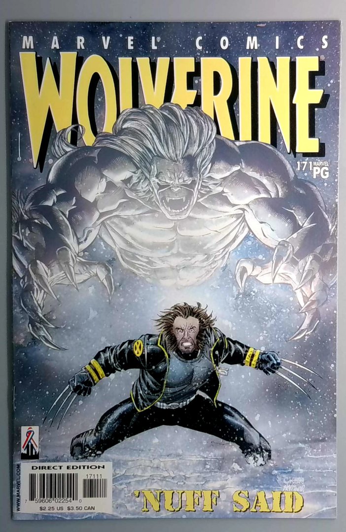Wolverine #171 VF Marvel Comics 2002