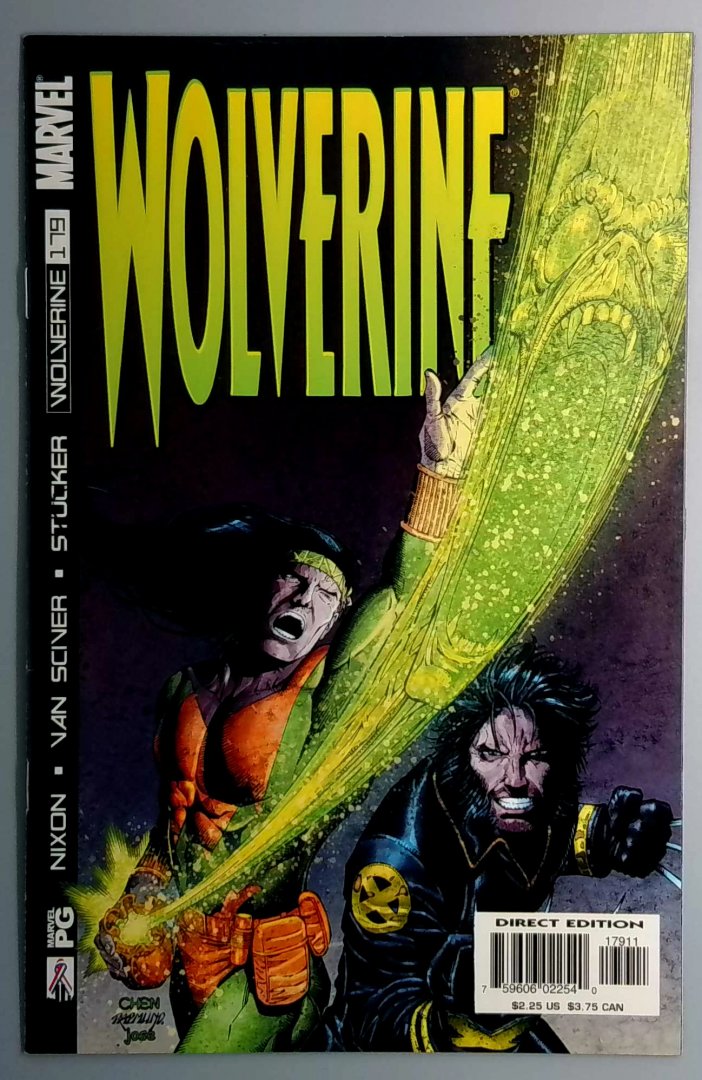 Wolverine #179 NM- Alpha Flight Appears Marvel 2002