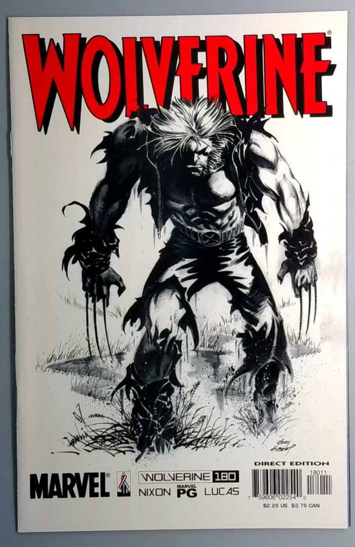Wolverine #180 NM Marvel 2002