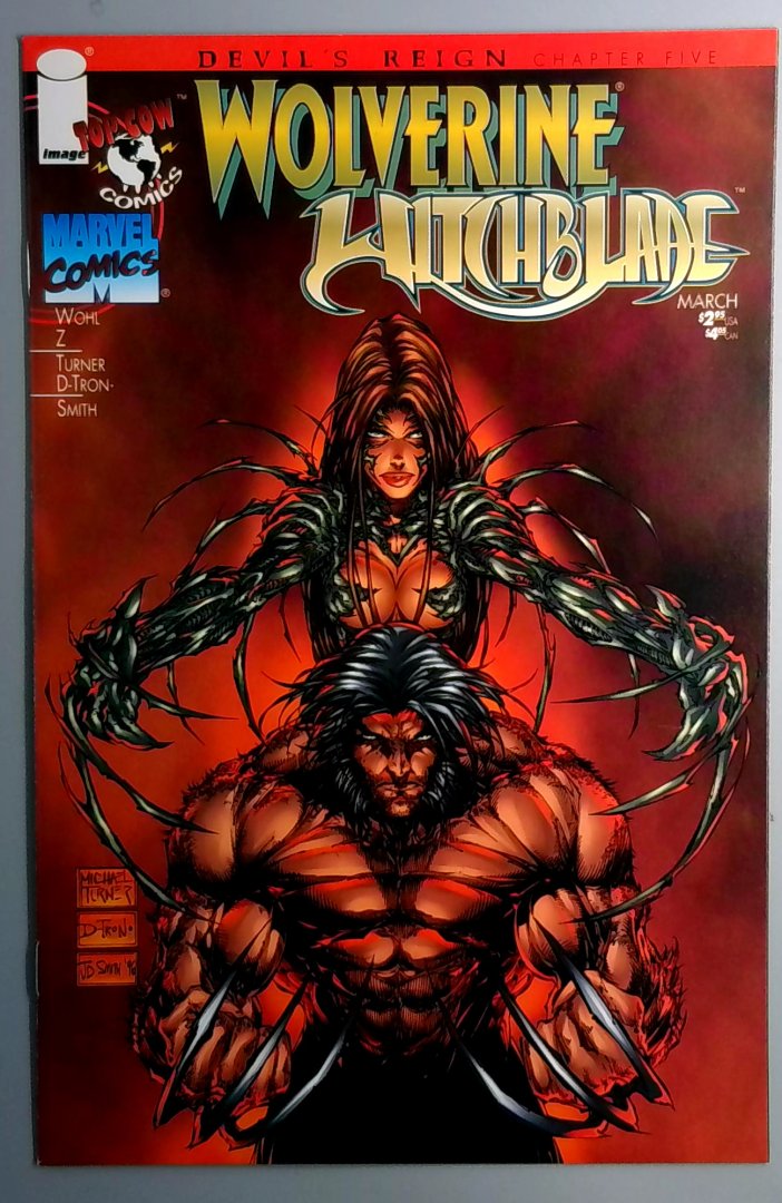 Wolverine/Witchblade #1 NM- Image 1997
