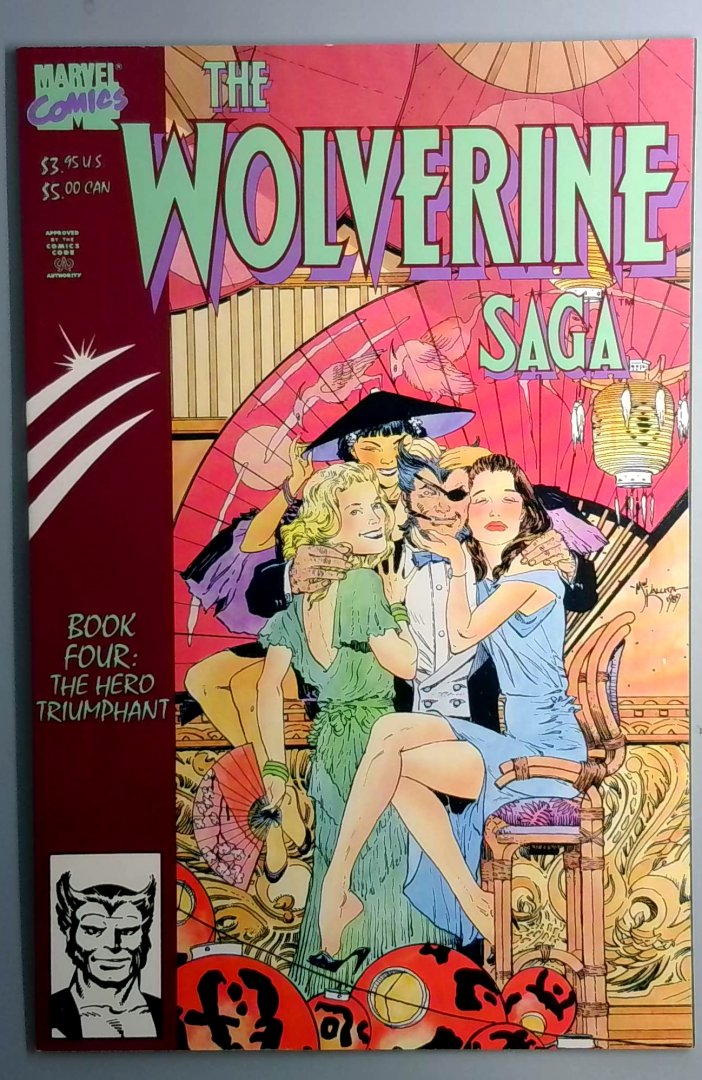 Wolverine Saga #4 NM- Marvel 1989