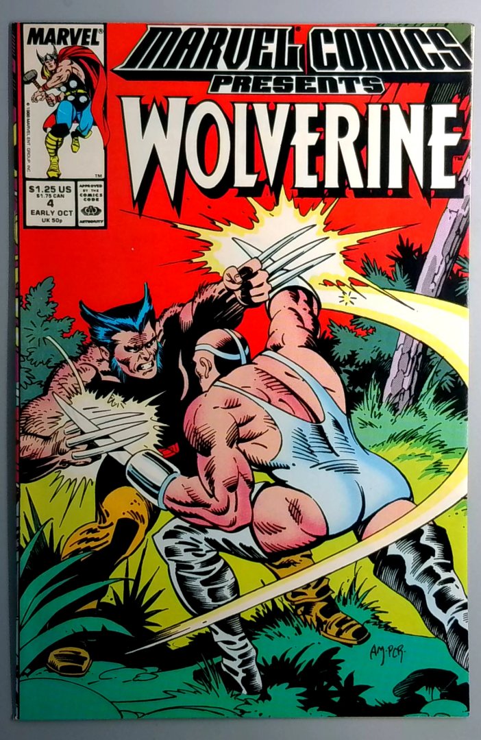 Marvel Comics Presents #4 NM Marvel 1988