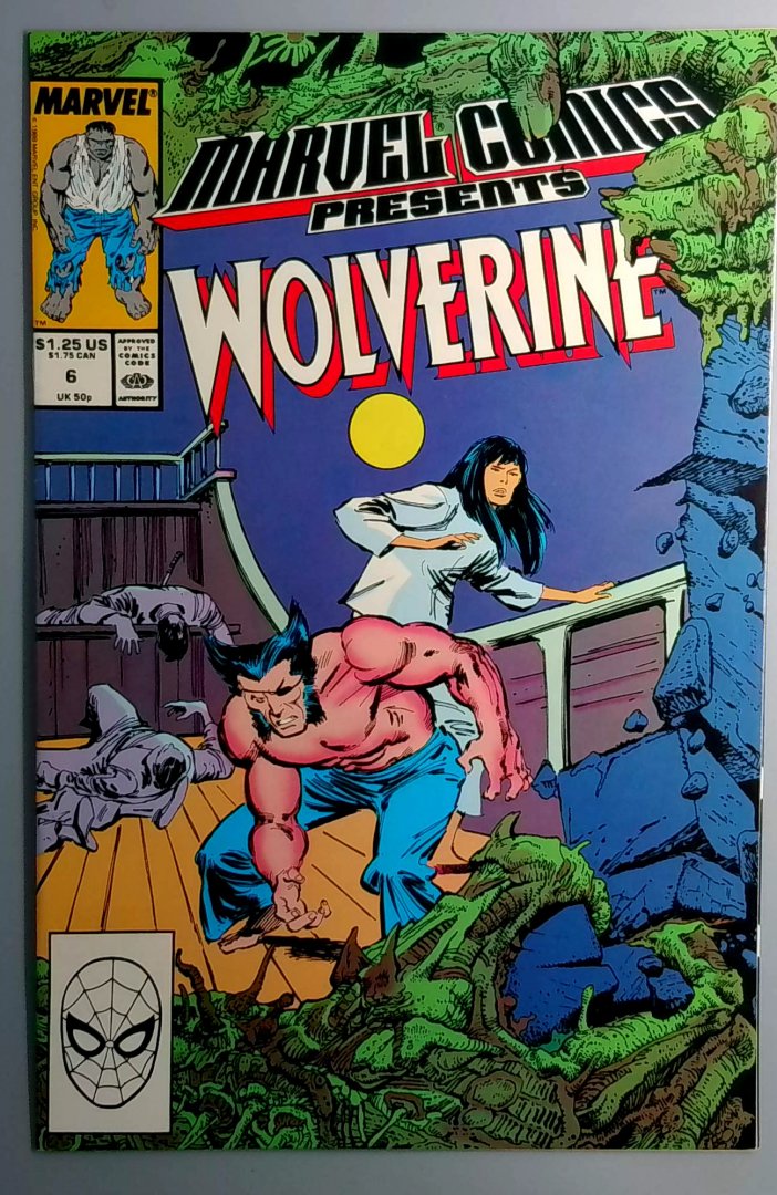 Marvel Comics Presents #6 VF/NM Hulk, Wolverine Marvel 1988