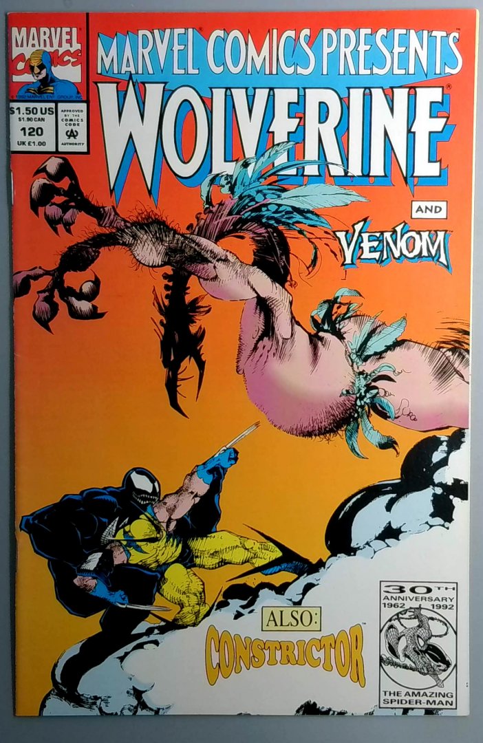Marvel Comics Presents #120 VF+ Marvel 1993