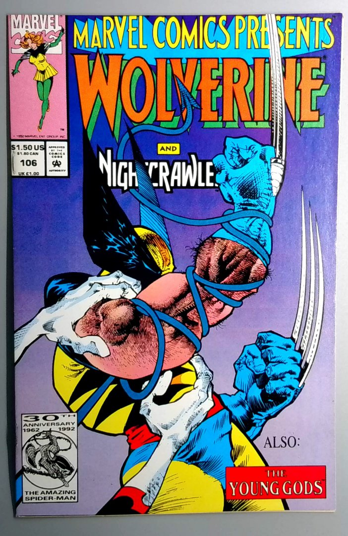 Marvel Comics Presents #106 VF- Marvel 1992 COPY2