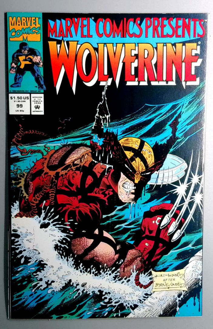 Marvel Comics Presents #99 NM- 1st Weapon X Story  Marvel 1992