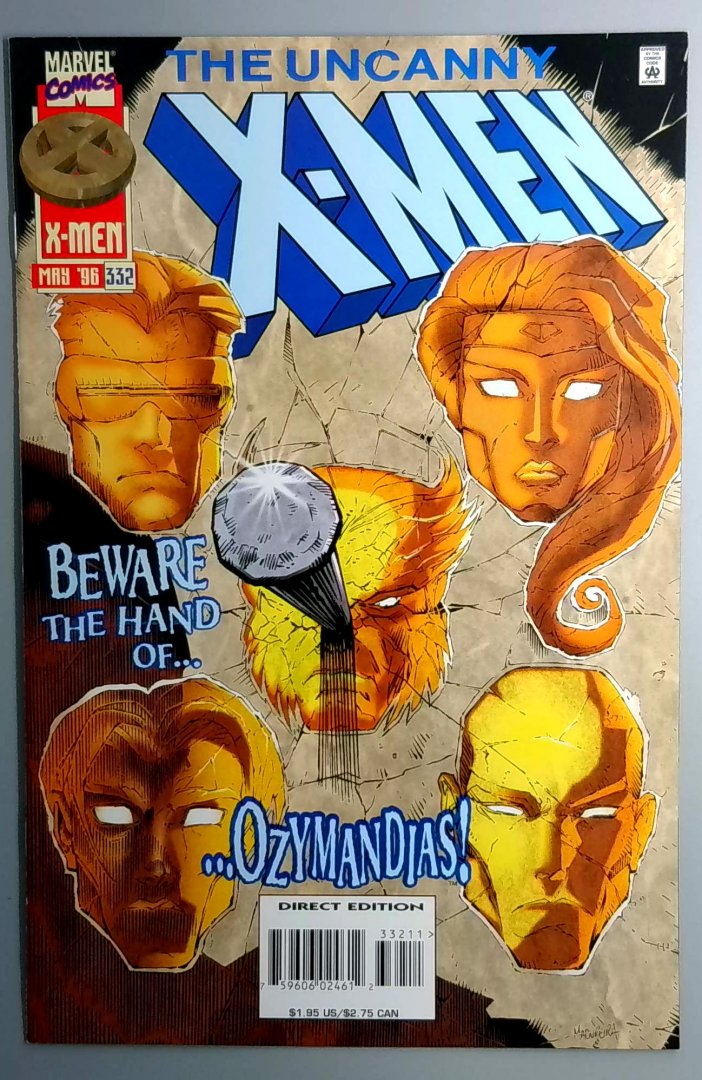 Uncanny X-Men #332 1st Appearance of Ozymandias VF Marvel 1996
