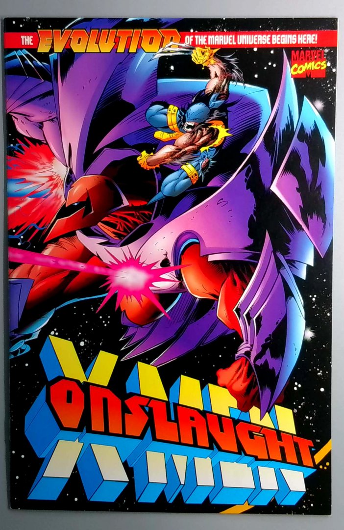 Onslaught: X-Men #1 VF/NM X-Men Fight a Huge Battle with Onslaught Marvel 1996
