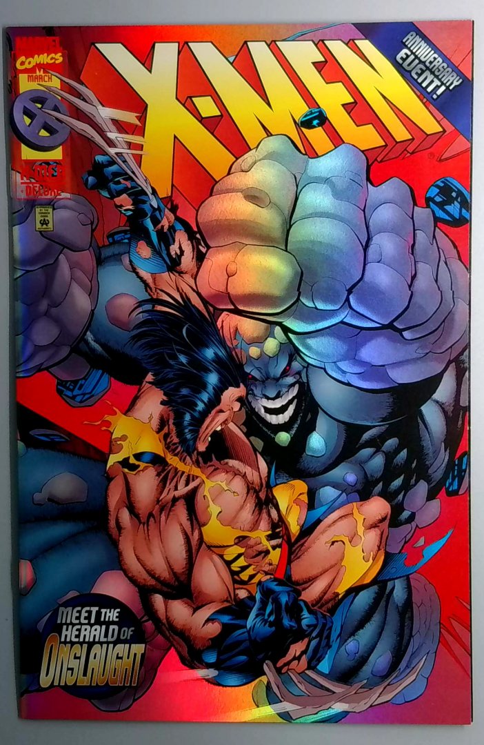 X-Men #50 NM- Holographic Foil Cover Marvel 1996