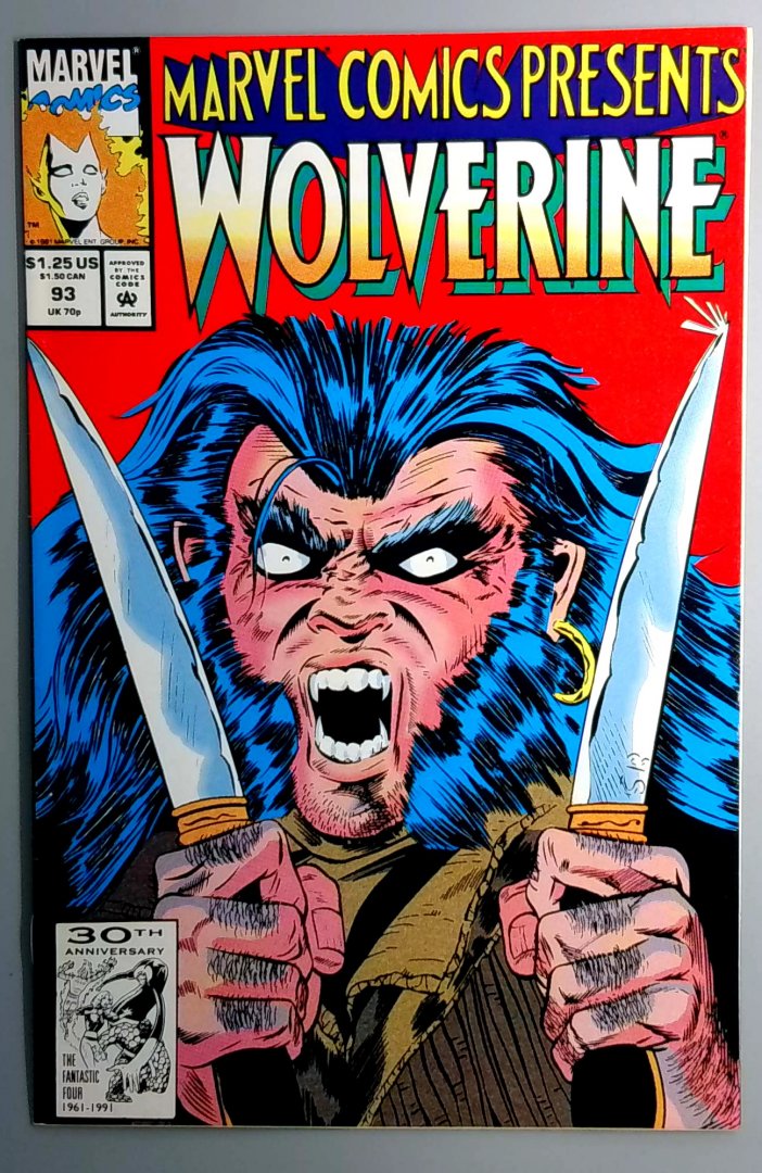 Marvel Comics Presents #93 VF Marvel 1991