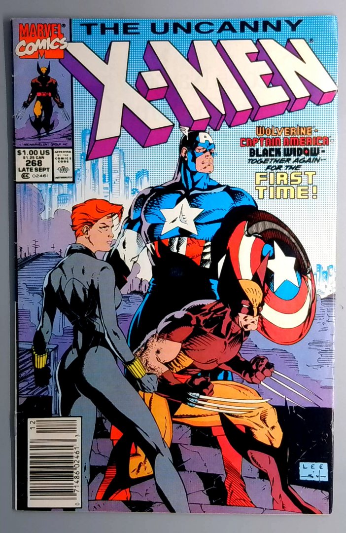 Uncanny X-Men #268 VG Newsstand Marvel 1990