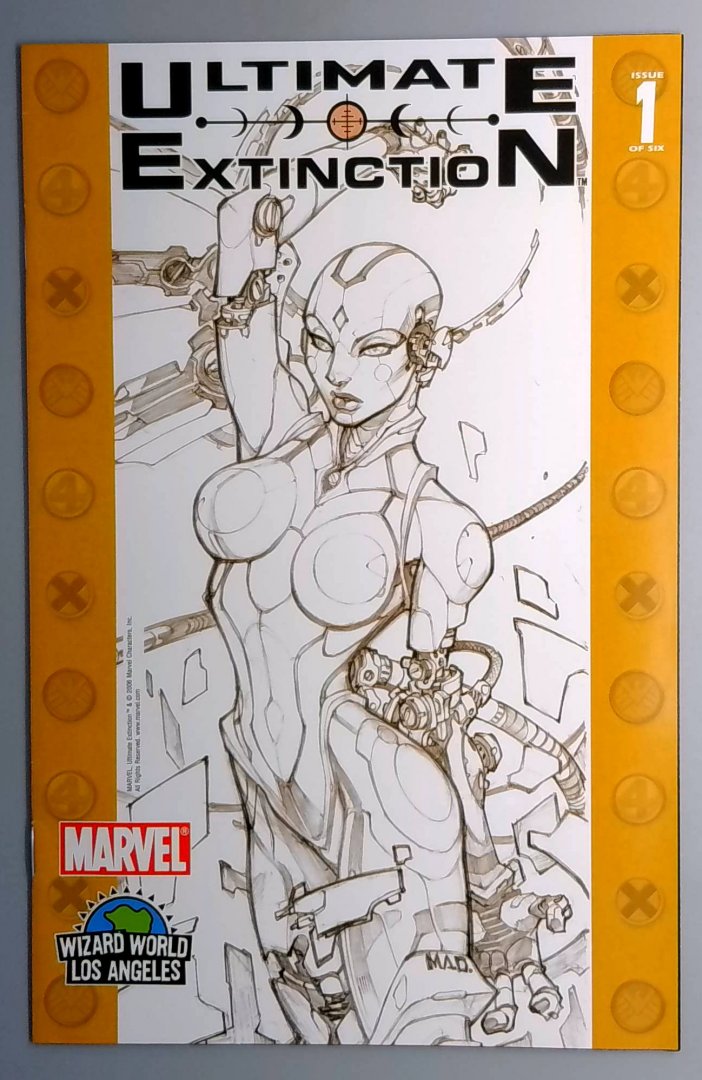Ultimate Extinction #1 Wizard World Sketch Variant Marvel