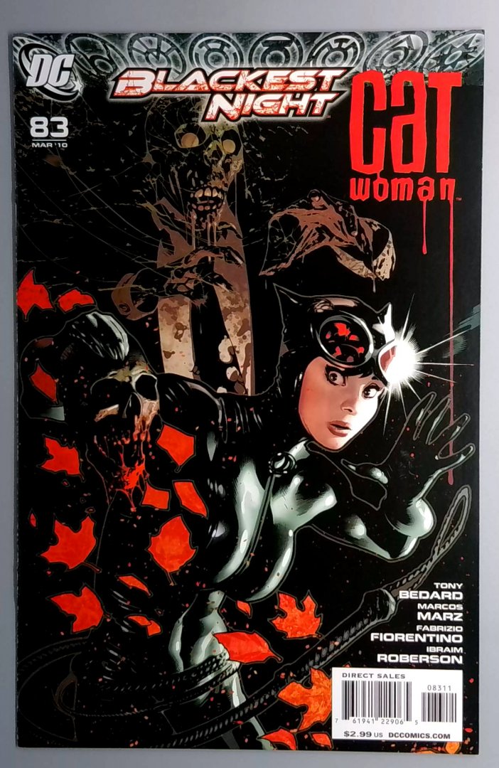 Catwoman #83 VF Blackest Night DC Comics 2010