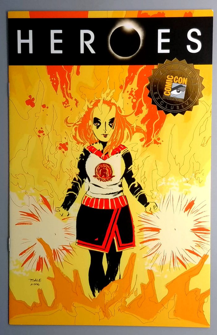 Heroes 9th Wonders #1 VF+
Cover B NBC Promo San Diego Comic Con Exclusive