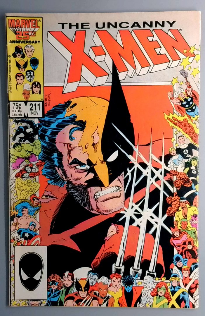 Uncanny X-Men #211 VG 1st Full Appearance of the Marauders Marvel