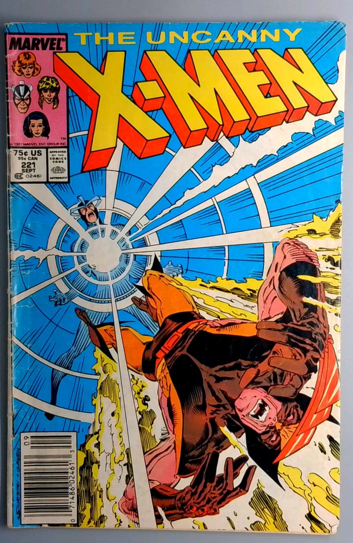 Uncanny X-Men #221 GD/VG 1st Appearance of Mr. Sinister Newsstand Marvel