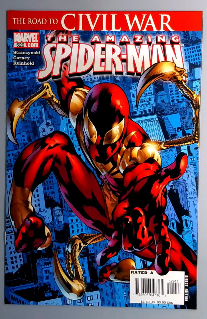 Amazing Spider-Man #529 VF/NM Civil War/1st Iron Spider Suit Marvel