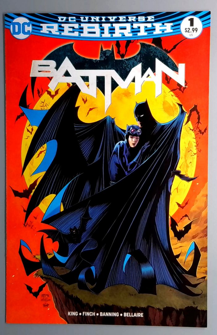 Batman Rebirth #1 VF- Barry Kitson Todd McFarlane Comic Con Box Variant DC