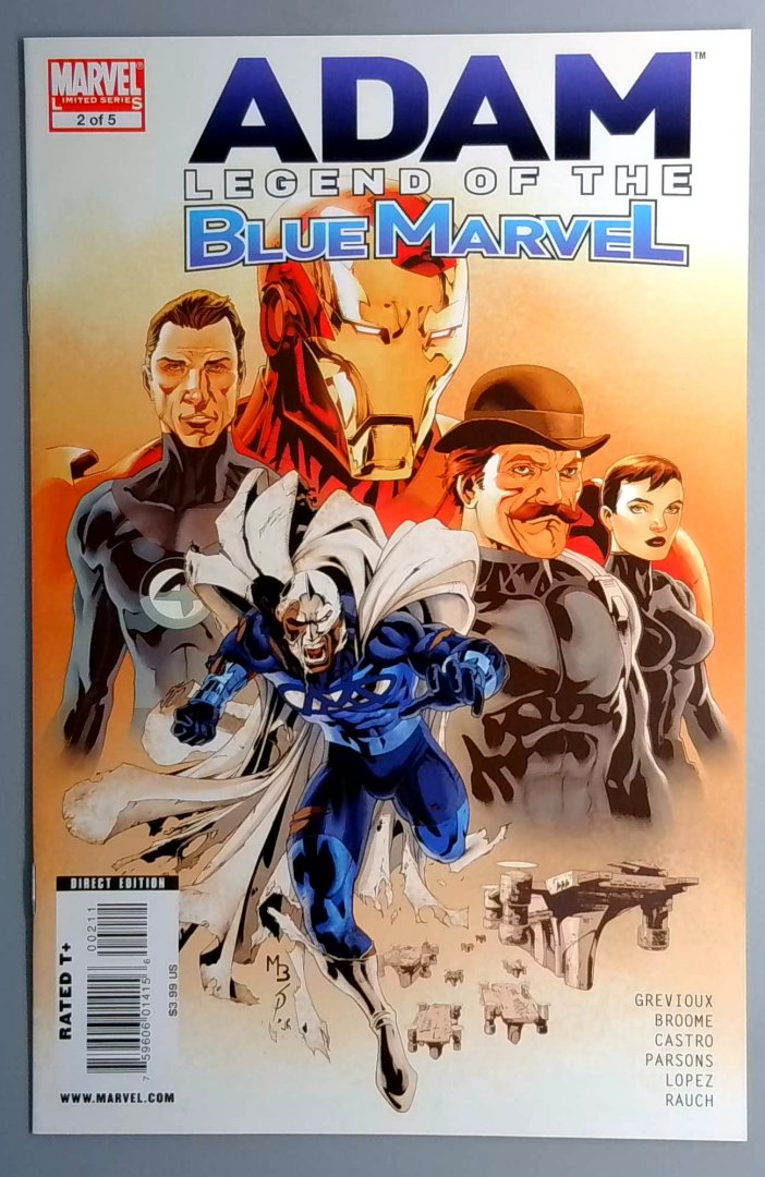 Adam: Legend of the Blue Marvel #2 VF/NM Marvel 2009