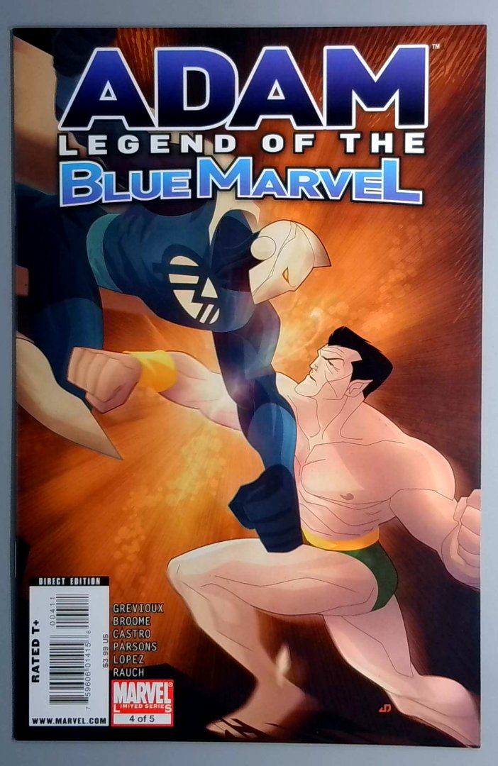 Adam: Legend of the Blue Marvel #4 VF+ Marvel 2009