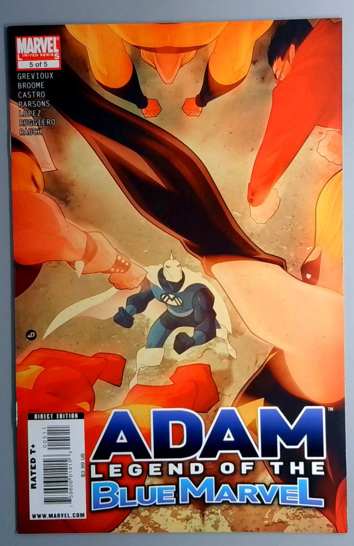 Adam: Legend of the Blue Marvel #5 - NM Marvel 2009