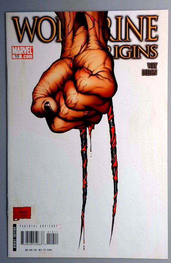 Wolverine: Origins #10 VF/NM 1st Dakken Variant Marvel 2007