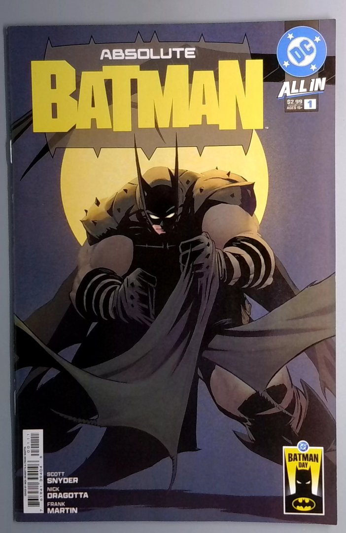 Batman: Absolute #1 VF Batman Day Edition DC 2025