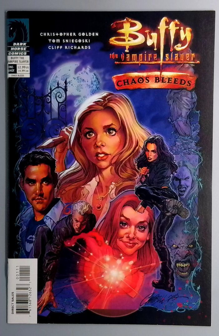Buffy the Vampire Slayer: Chaos Bleeds #1 NM Campbell Cover Dark Horse 2003
