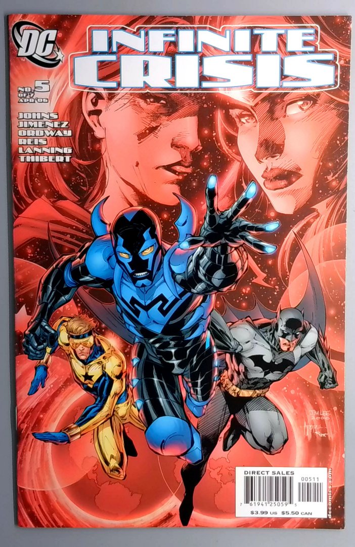 Infinite Crisis #5 NM 1st Full Blue Beetle DC 2006