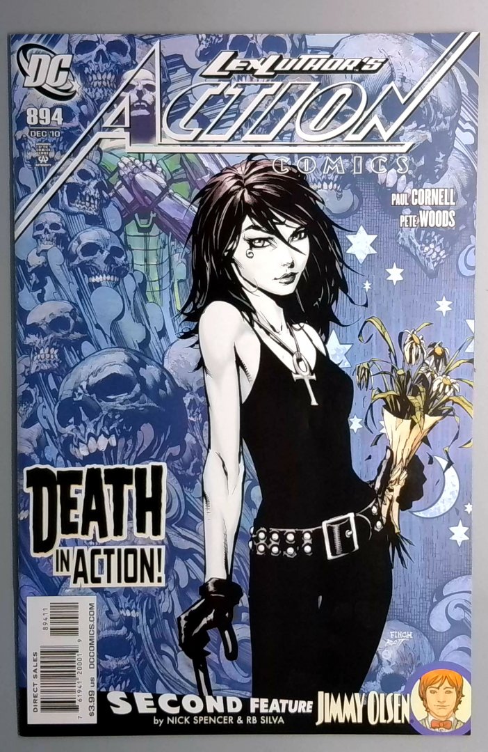 Action Comics #894 NM- 1st Death in the DCU DC 2010