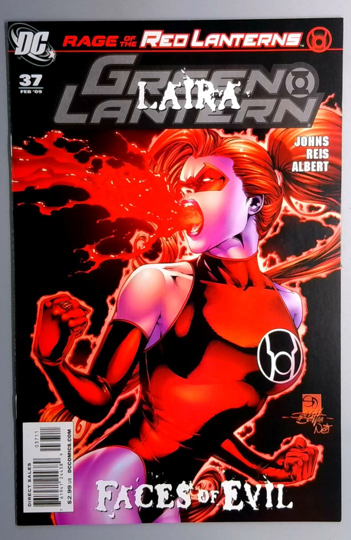 Green Lantern #37 NM Faces of Evil DC 2009