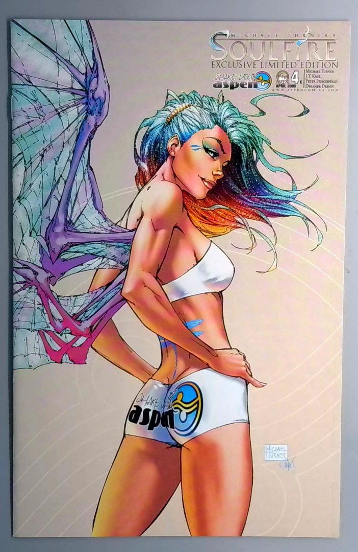 Soulfire #4 NM- Exclusive Limited Edition Aspen