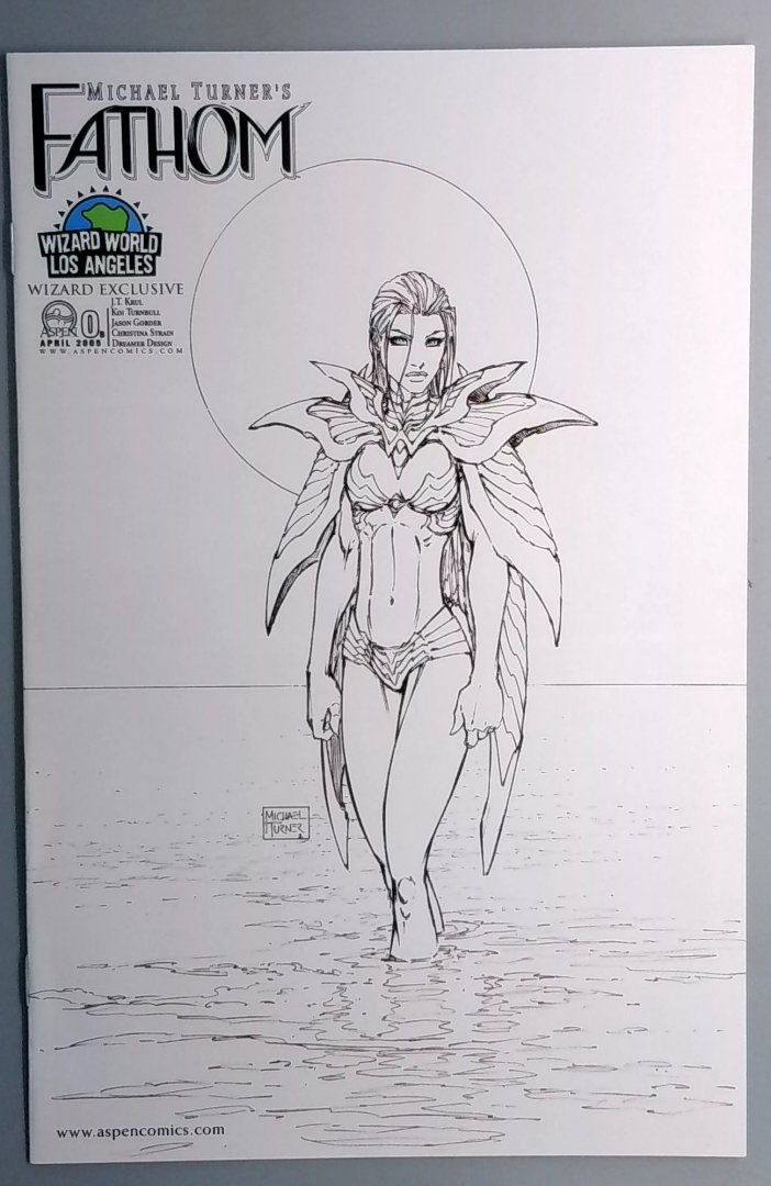 Fathom #0 VF+ Wizard World Los Angeles Exclusive Copy 2