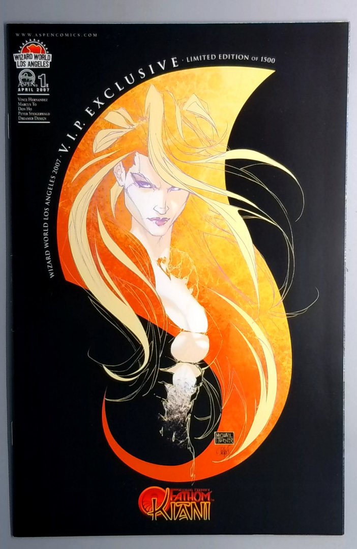 Fathom: Kiani #1 NM Wizard World Los Angeles 2007 V.I.P. Exclusive - Limited 1500