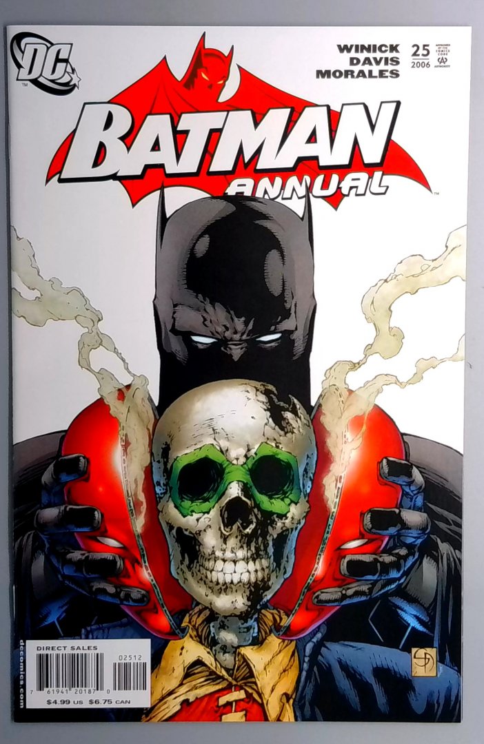Batman Annual #25 VF 2nd Print RED HOOD Origin DC 2006