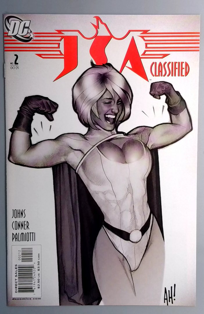 JSA Classified #2 NM Adam Hughes Variant Cover, DC 2005