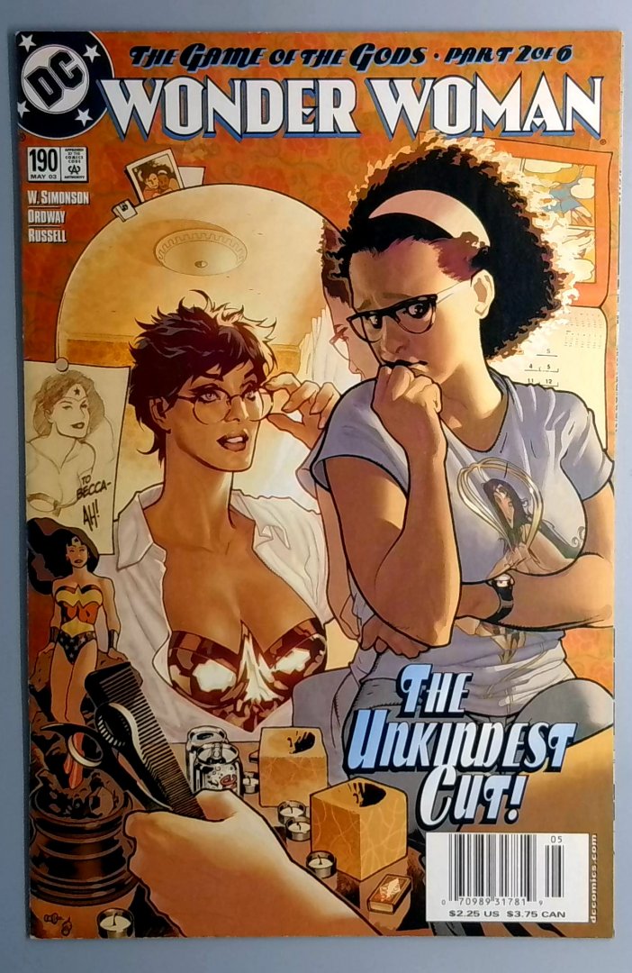 Wonder Woman #190 Adam Hughes DC