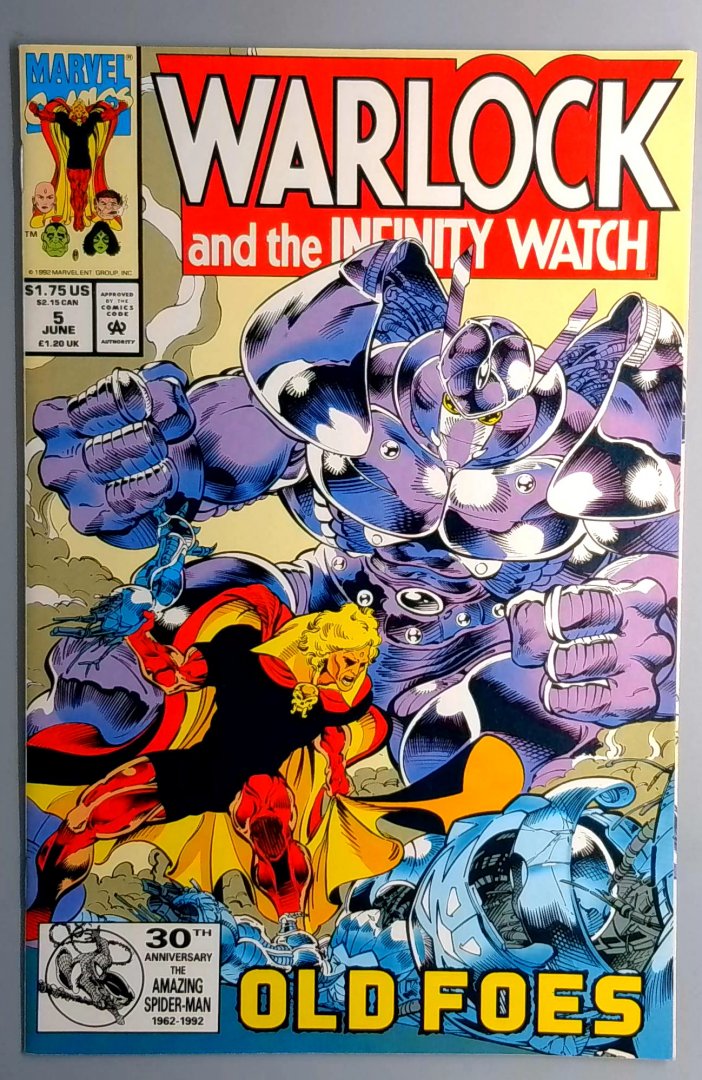 Warlock and the Infinity Watch #5 NM- Marvel 1992