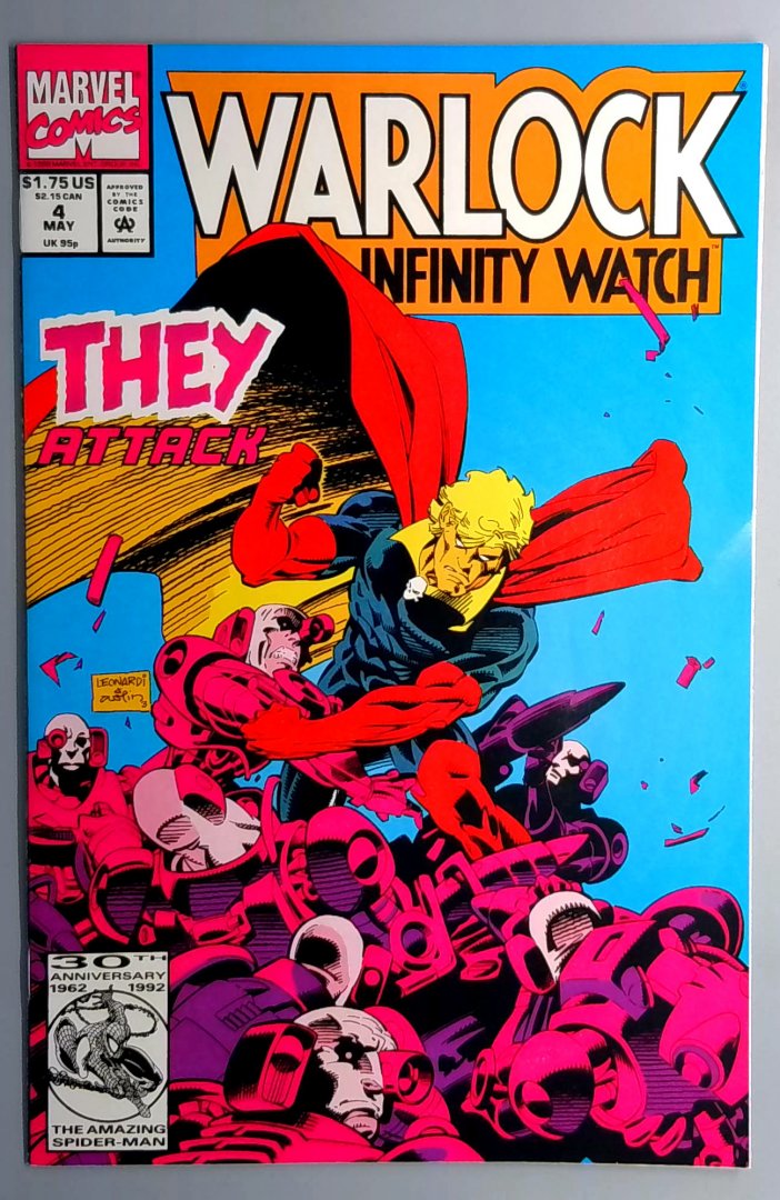 Warlock and the Infinity Watch #4 NM- Marvel 1992
