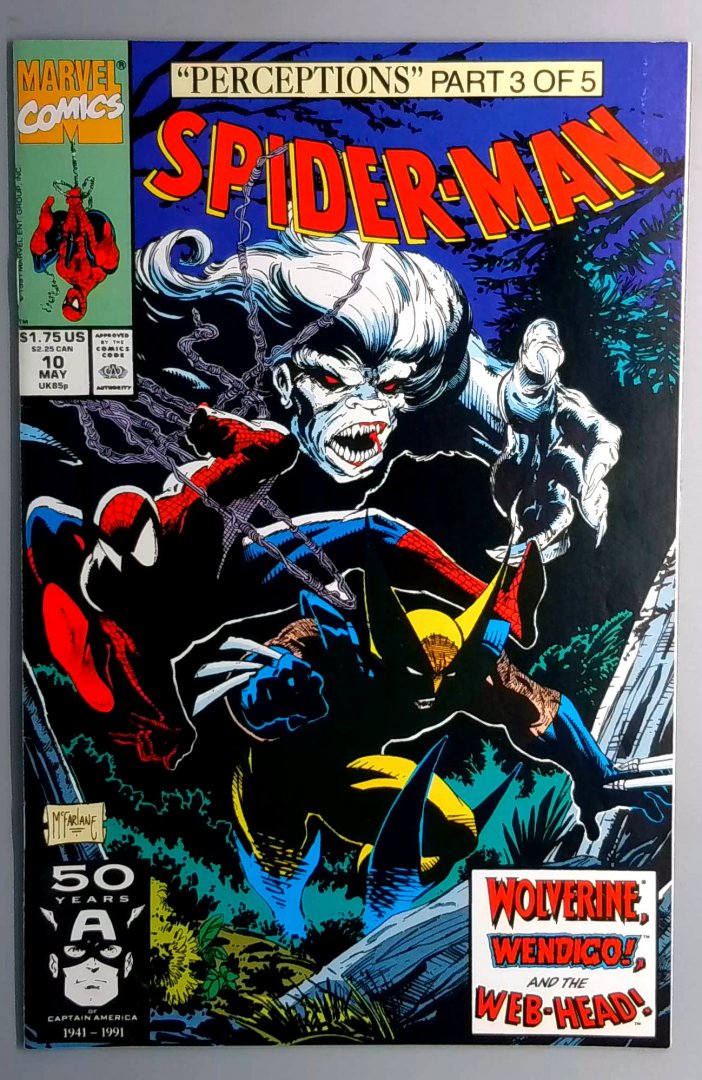 Spider-Man #10 NM Marvel 1991