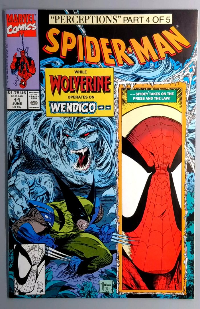 Spider-Man #11 VF/NM Marvel 1991