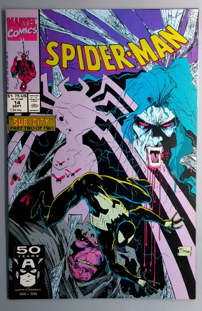 Spider-Man #14 NM- Marvel 1991
