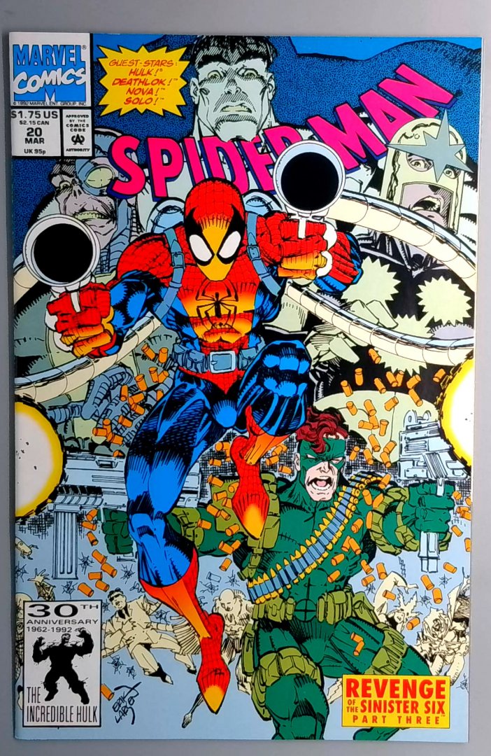 Spider-Man #20 VF Marvel 1992