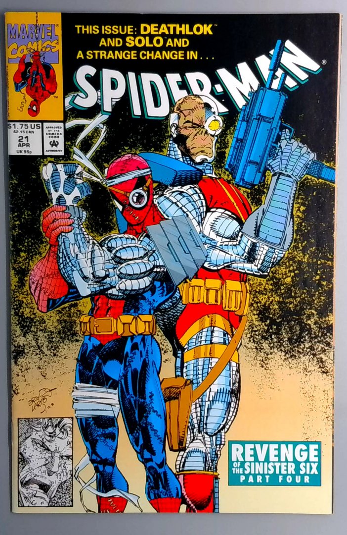 Spider-Man #21 VF- Marvel 1992