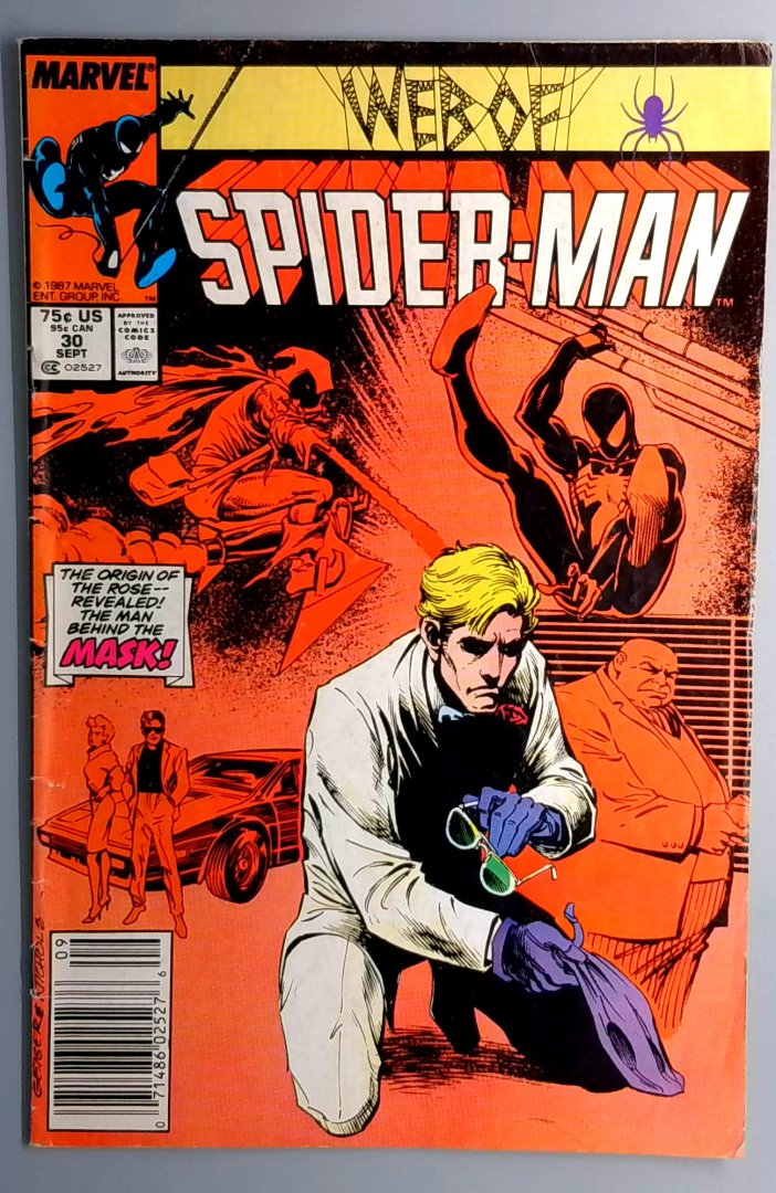 Web of Spider-Man #30 Newsstand Edition Marvel 1987