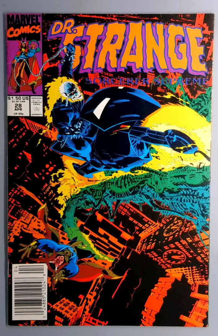 Dr. Strange, the Sorcerer Supreme #28 VF Newsstand, Marvel