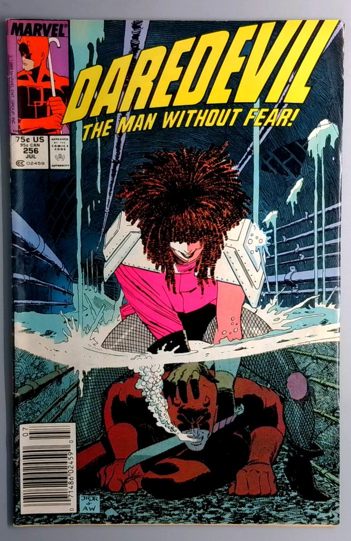 Daredevil #256 Newsstand Edition Marvel 1988